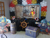 Decoração de festa infantil - Piratas