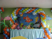 Decoração de festa infantil - Procurando Nemo